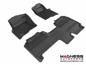 Ford F-150 Supercab Floor Mats (Set of 3) - Black by 3D MAXpider Ford F-150 Supercab Floor Mats (Set of 3) - Black by 3D MAXpider